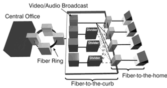 Fiber-to-the-Curb and Fiber-to-the-Home